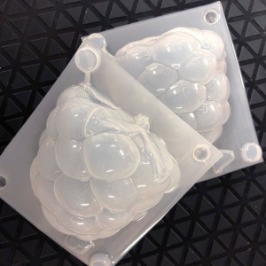 Raspberry 3D Bath Bomb Mould